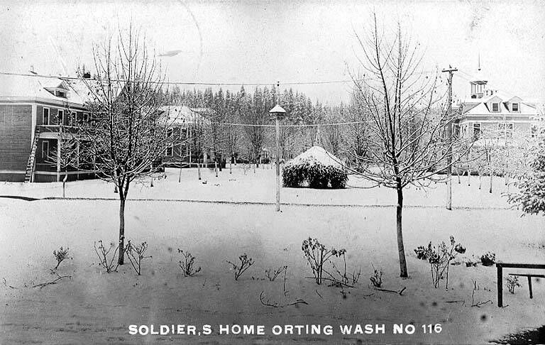 The Washington Soldiers Home grounds around 1910