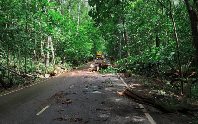 Sept. 25 storm closes Military Road E near SR-162